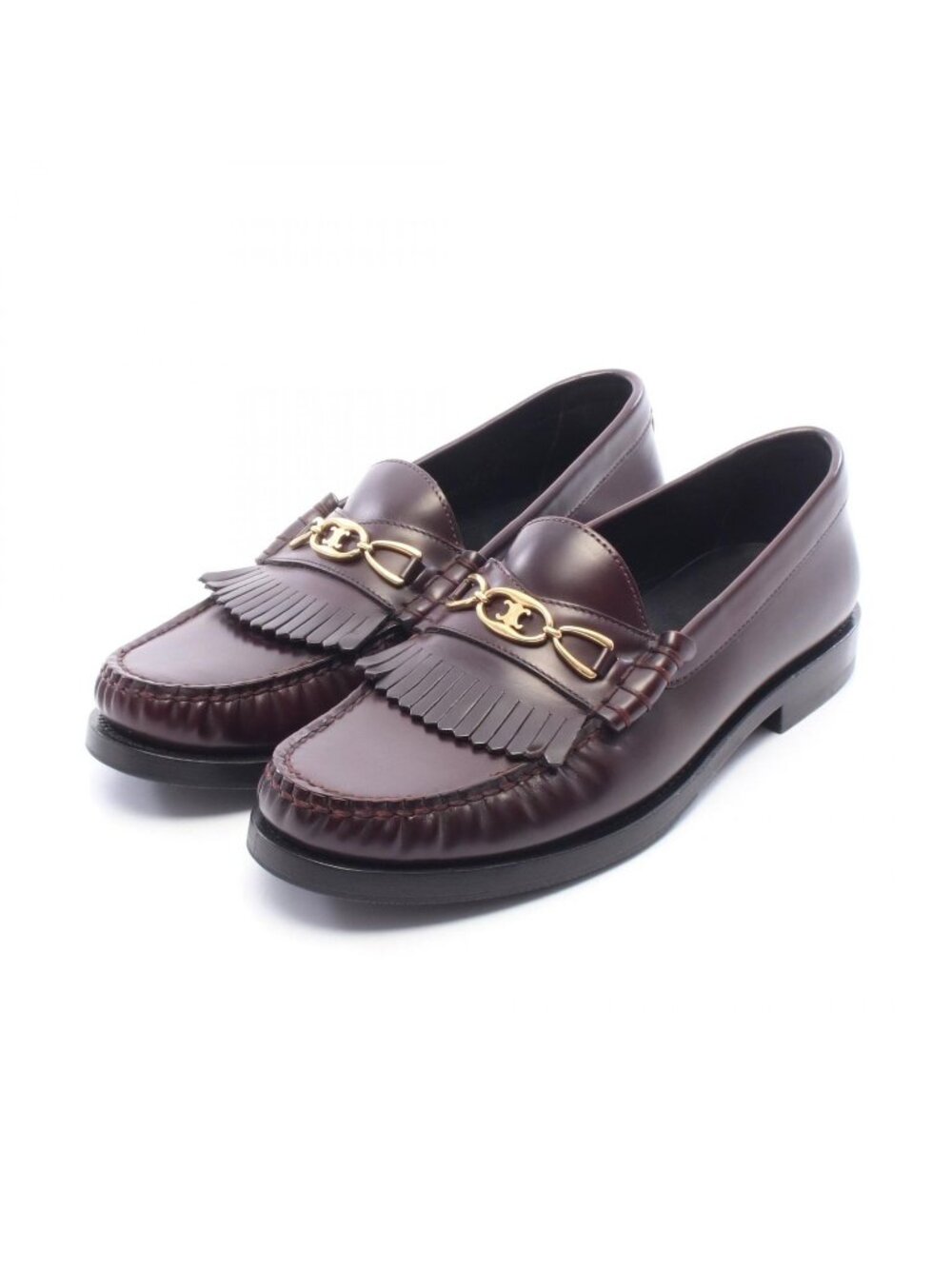 Celine Loafers Triomphe Quilt Leather
